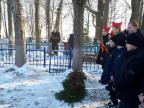 Торжественная церемония перезахоронения останков военнослужащего Красной армии, погибшего в 1941 году на территории Подгорьевского сельсовета