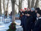 Торжественная церемония перезахоронения останков военнослужащего Красной армии, погибшего в 1941 году на территории Подгорьевского сельсовета